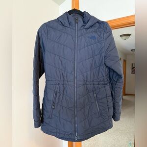 The North Face Dark Blue Quilted Jacket